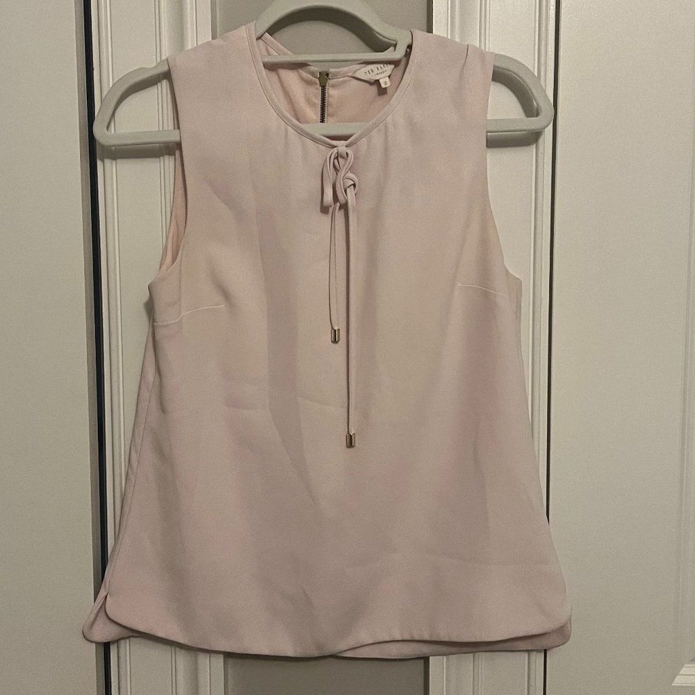 Ted Baker Pink Blouse (Size 2)